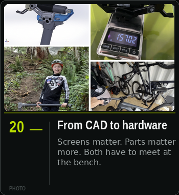 NATVRAL R&D card 20 — From cad to hardware