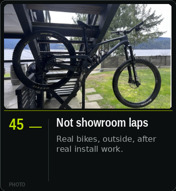 NATVRAL R&D card 45 — Not showroom laps