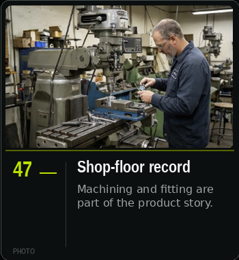 NATVRAL R&D card 47 — Shop-floor record